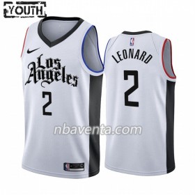Camiseta Niños Los Angeles Clippers Kawhi Leonard 2 2019-20 Nike City Edition Swingman